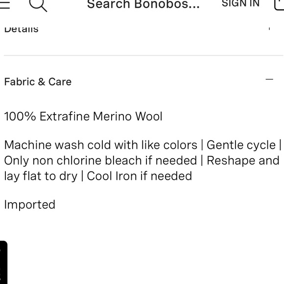 Bonobos Men's Standard Fit Merino Wool V-neck Sweater - Picture 10 of 11